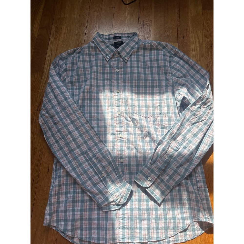 Mens J. Crew button up shirt slim flex washed brand new with tags